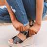 The Faye Wedge In Black Image - 1