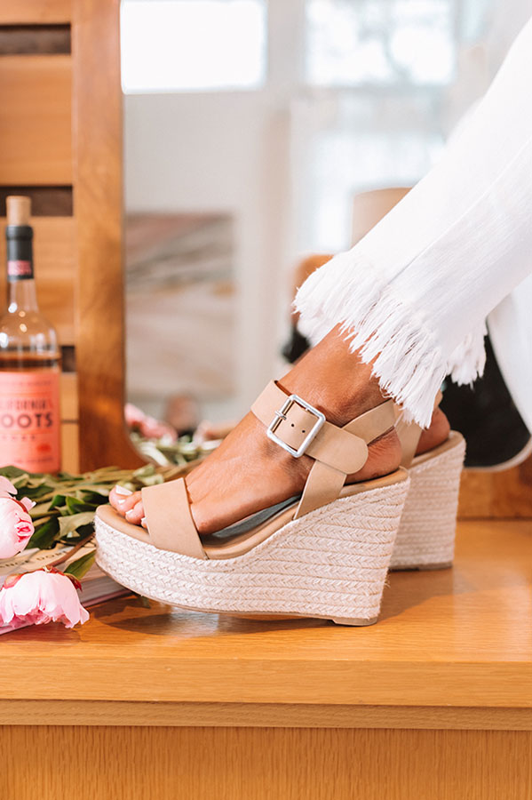 The Sydney Wedge In Tan