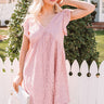 Chic Reputation Lace Babydoll Dress Image - 1