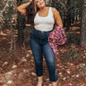 The Scarlet High Waist Relaxed Skinny in Dark Wash Curves Image - 1
