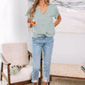 Cabo And Chill Shift Top In Pear Image - 1