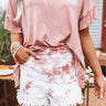 The Braylan High Waist Tie Dye Shorts Image - 1