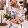 Floral Spell Shift Top In Peach Image - 1