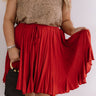 Made To Dance Skirt In Rust Curves Image - 1