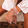 Broadway Beautiful Bracelet Set In Pink Image - 1