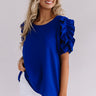 Talkin' About Tulum Shift Top In Royal Blue Image - 1