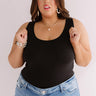 Basic Instincts Seamless Tank In Black Curves Image - 1