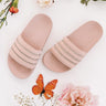 The Cleo Rhinestone Children's Sandal in Blush Image - 1