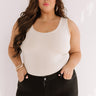 Basic Instincts Seamless Tank In Beige Curves Image - 1