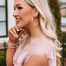 Penthouse In Paradise Hoop Earrings Image - 1