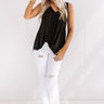 Making Wishes Babydoll Top In Black Image - 1