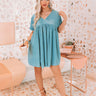 Pretty In Punta Cana Babydoll Dress In Limpet Shell Image - 1