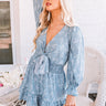 Caught In A Moment Romper In Airy Blue Image - 1