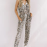 Status Update Leopard Jumpsuit Image - 1