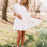 Destin Dawn Shift Dress In White Image - 1