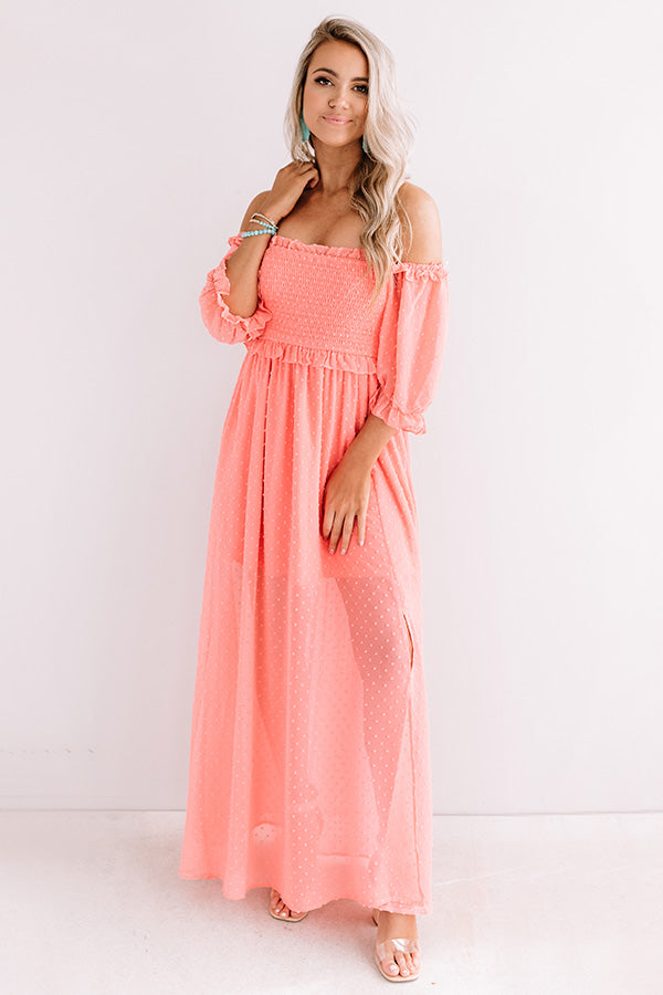 Key West Wonderful Maxi In Coral Image - 1