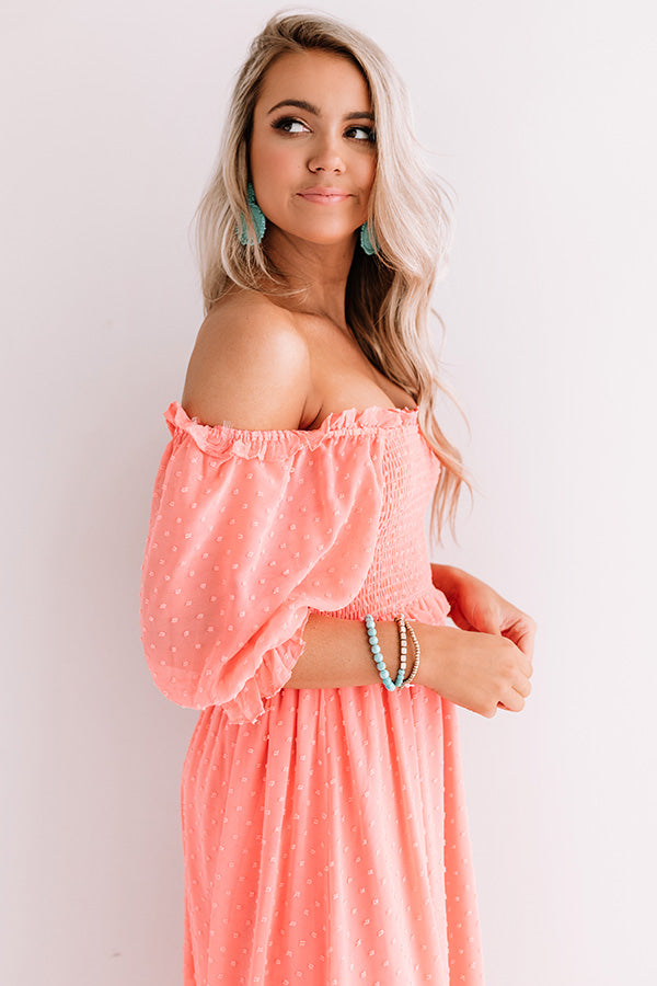 Key West Wonderful Maxi In Coral Image - 2