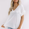 Sippin' In St. Thomas Shift Top In White Image - 1
