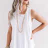 Sunshine Weather Shift Tank In White Image - 1