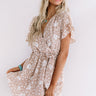 Heart Full Of Happiness Dress In Warm Taupe Image - 1