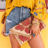 Settle For Chic Embellished Clutch Image - 1