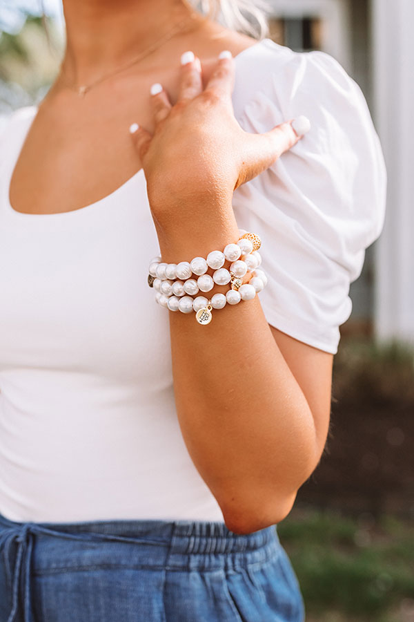 Baroque Pearl Kendley 3 Bracelet