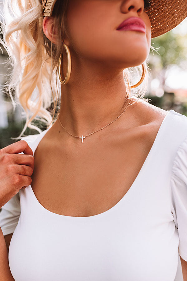 Always With Me Cross Necklace