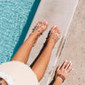 The Amaryllis Jelly Sandal In Peach Image - 1