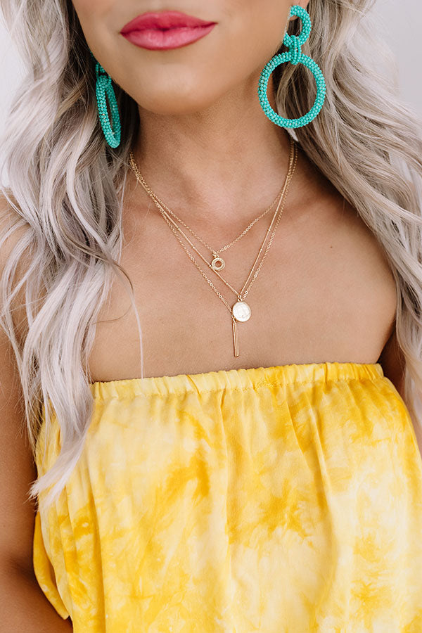 Give Them Glam Layered Necklace