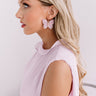 Butterfly Kisses Earrings In Dusty Purple Image - 1