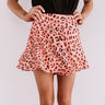 Totally Trending Leopard Swing Shorts in Pink Image - 1