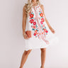 Sorrento Sea Embroidered Dress Image - 1