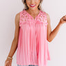 Sipping In The Shade Crochet Top Image - 1