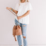 Planting Kisses Shift Top In White Image - 1