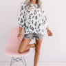 Full Of Hope Leopard Babydoll Top Image - 1