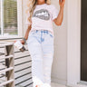 Leopard Lips Shift Tee in Pink Image - 1