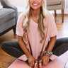 Sing Along Shift Top In Rose Quartz Image - 1