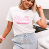Super Mama Shift Tee In White Image - 1
