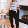 The Abella High Waist Joggers In Black Image - 1