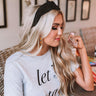 Serving Up Chic Headband In Black Image - 1
