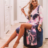 Peace Out Tie Dye Maxi In Pink Image - 1