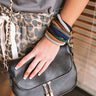 Travel With Me Hair Tie Set In Brown Image - 1