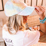 Sunshine State Tie Dye Baseball Cap In Orange Image - 1