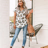 Big Finale Waffle Knit Top In Ivory Image - 1