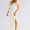 Portofino Party Tie Dye Maxi In Yellow Image - 1