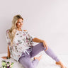 Play It Cozy Midrise Joggers in Lavender Image - 1