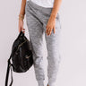 Ultimate Relaxation Midrise Joggers in Dark Grey Image - 1