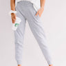 Ultimate Relaxation Midrise Joggers in Grey Image - 1