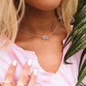 Kendra Scott Elisa Gold Pendant Necklace in Bronze Veined Lilac Magnesite Image - 1
