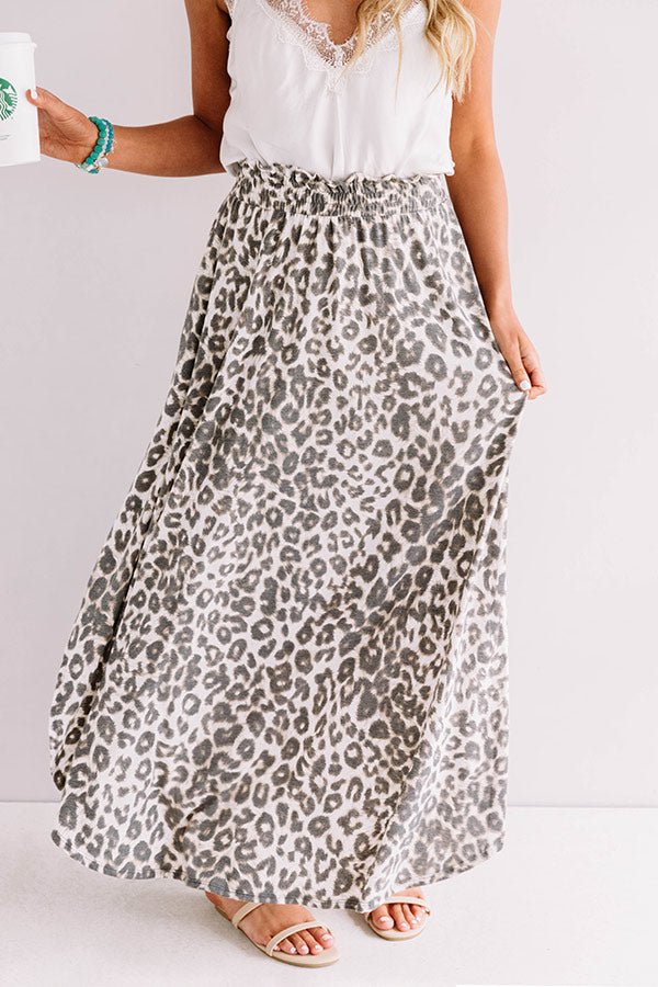 More To Love Leopard Skirt Image - 2
